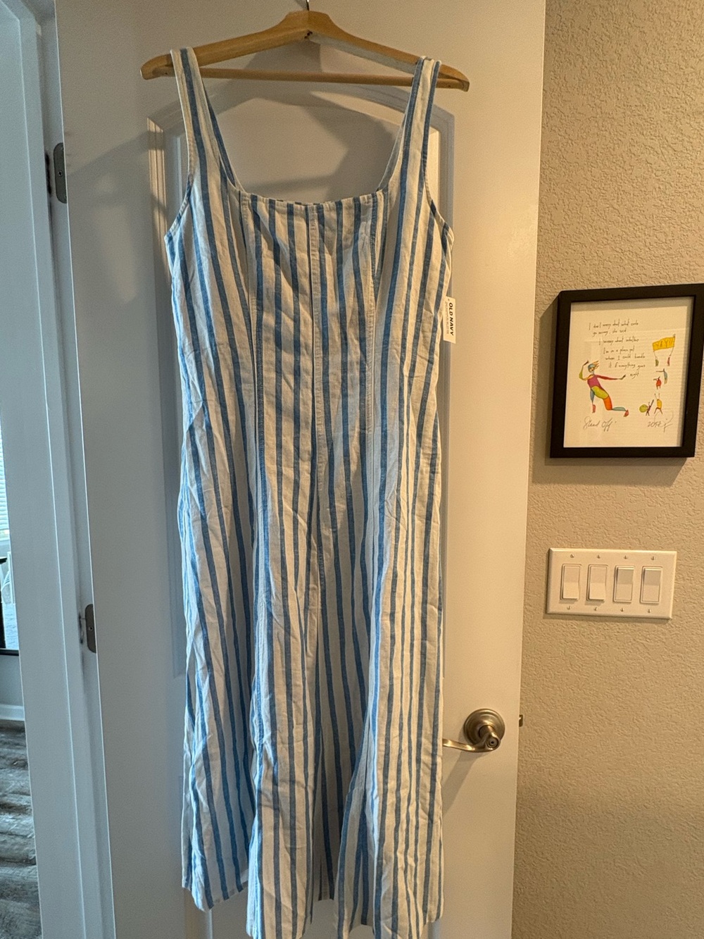 NWT Linen Blend Summer Dress